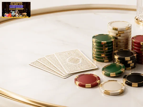 Jacks or Better card hold screen on the TAYA777 app